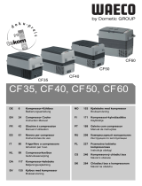 Dometic CoolFreeze CF35, CF40, CF50, CF60 Instruções de operação