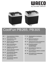Dometic CoolFun PB265, PB305 Instruções de operação