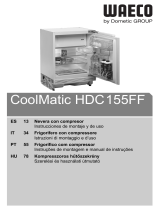 Waeco CoolMatic HDC155FF Guia de instalação
