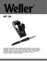 Weller WP 120 Instruções de operação