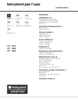 Hotpoint LFT 3204 HX/HA Manual do proprietário
