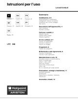 Hotpoint-Ariston lfz 338 a ix ha Manual do proprietário