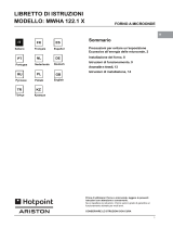 Hotpoint MWHA 122.1 X Manual do proprietário