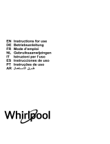 Whirlpool WHBS 95 LM X Guia de usuario