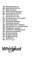 Whirlpool WHVS 93F LT BSS Dunstabzugshaube Manual do proprietário