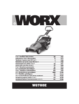 Worx WG780E Instruções de operação