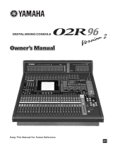Yamaha 02R96VCM Manual do proprietário