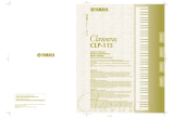 Yamaha CLP115 Manual do proprietário