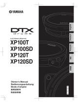 Yamaha XP100T Manual do usuário