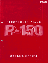 Yamaha P-150 Manual do usuário