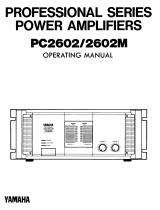 Yamaha PC2602 Manual do proprietário