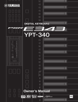Yamaha PSR-E343 Manual do proprietário