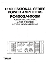 Yamaha 4002M Manual do proprietário