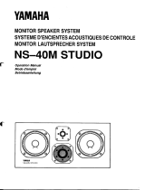 Yamaha NS-40M Manual do proprietário
