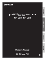 Yamaha NP-V80 Manual do proprietário