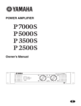 Yamaha P2500S Manual do proprietário