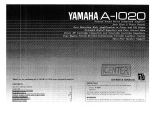 Yamaha A-1020 Manual do proprietário