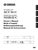 Yamaha ACU16-C Manual do usuário