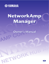 Yamaha NetworkAmp Manager Manual do proprietário