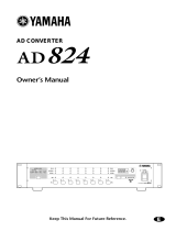 Yamaha AD824 Manual do proprietário
