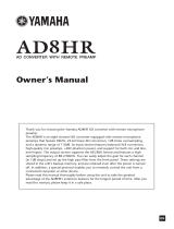 Yamaha AD8HR Manual do proprietário