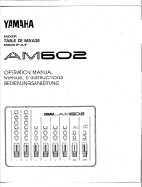 Yamaha AM602 Manual do proprietário
