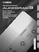 Yamaha Audiogram3 Manual do proprietário