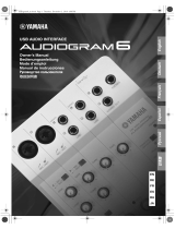 Yamaha Audiogram6 Manual do proprietário