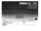 Yamaha AX-35 Manual do proprietário