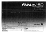 Yamaha AV-50 Manual do proprietário