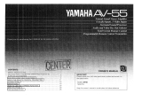 Yamaha AV-55 Manual do proprietário