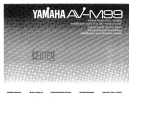 Yamaha AV-M99 Manual do proprietário