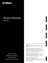 Yamaha AVANT GRAND N-2 Manual do usuário