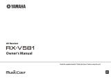 Yamaha RX-V483 Manual do proprietário