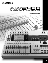Yamaha AW2400 Manual do usuário