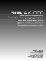 Yamaha AX-1090 Manual do usuário