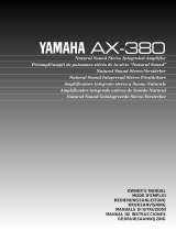 Yamaha AX-380 Manual do proprietário