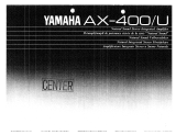 Yamaha AX-400 Manual do proprietário