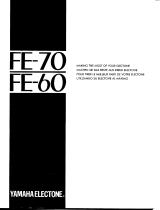 Yamaha FE-70 Manual do proprietário