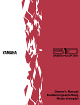 Yamaha B1D Manual do proprietário
