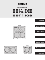 Yamaha BBT-110S Manual do usuário