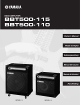 Yamaha BBT500 Manual do usuário