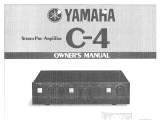 Yamaha C-4 Manual do proprietário