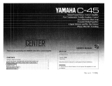 Yamaha C-45 Manual do proprietário