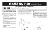 Yamaha NS-C50 Manual do proprietário