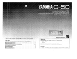 Yamaha C-50 Manual do proprietário