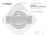 Yamaha CA-1000 Manual do proprietário