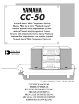 Yamaha CC-50 Manual do usuário