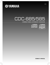Yamaha CDC-585 Manual do usuário