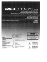 Yamaha CDC-615 Manual do proprietário